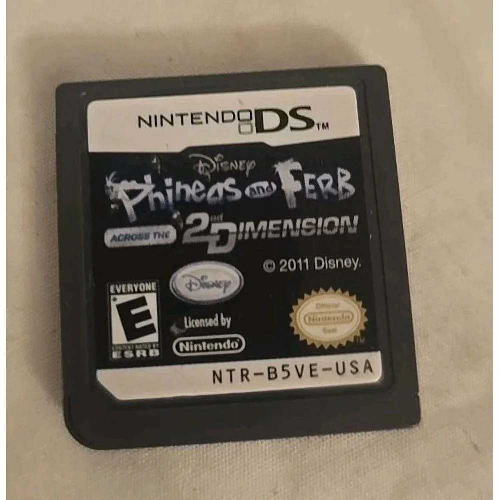 Phineas and Ferb: Across the 2nd Dimension Authentic, Tested (Nintendo DS, 2011)